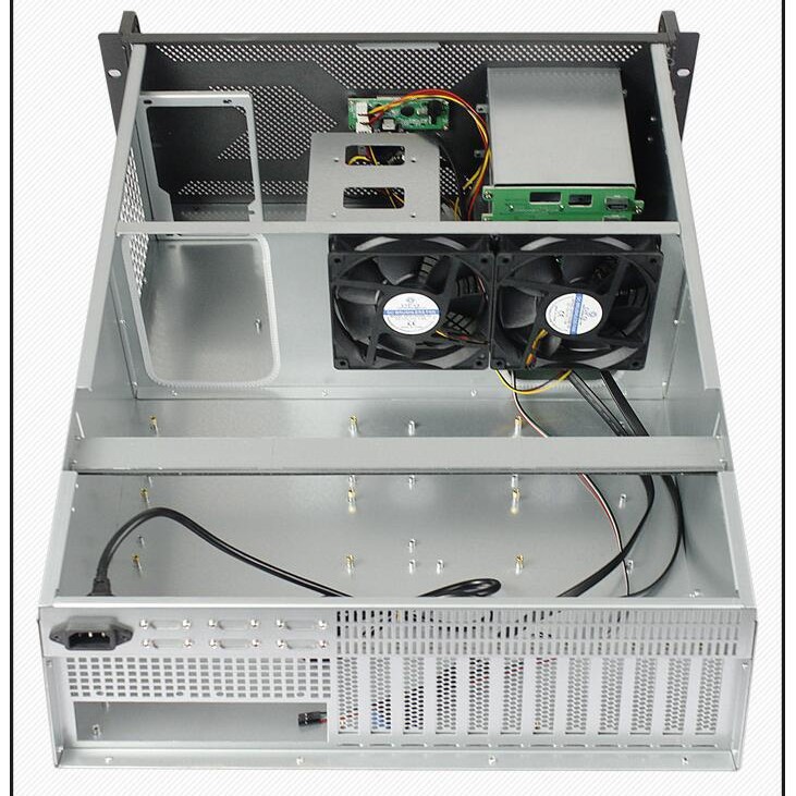 8 Gpu 4U Server Chassis - 4U ホットスワップ対応サーバーシャーシ、8/12個のPCIスロット、Supermicro製デュアルマザーボード、GPUディスプレイ、AI用途向け。